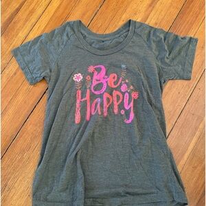 Natural Life tee Be Happy sz small